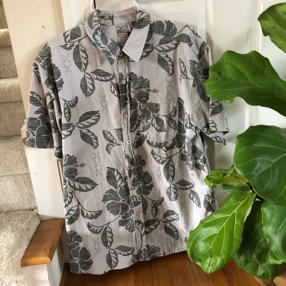 O’NEILL button up shirt mens L 💯cotton - Picture 6 of 8
